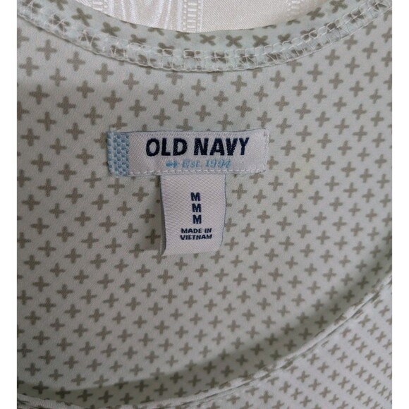 Old Navy Top Women Medium Sleeveless Sheer Lightweight Summer Tank M - Picture 6 of 6